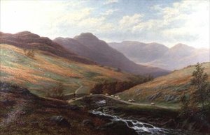 Elter Water and Langdale Pikes, Westmorland