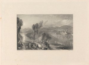 Abbotsford from the Northern Bank of the Tweed