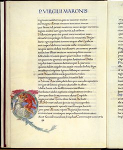 Dido and Cupid, page 26 from Virgil
