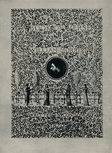 Title-page to A Book of Verse, by William Morris, 1870 by William Morris
