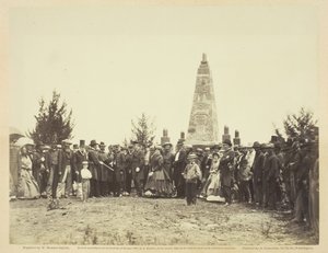 Dedication of Monument on Bull Run Battlefield, June 1865 by William Morris Smith