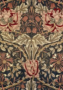 Decorative fabric, 1876-1890