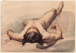 Study of a Male Nude by William Mulready