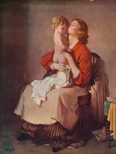 Lady Orpen and Child