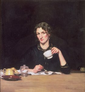 A Lady at Breakfast or Le Dejeuner de Marie