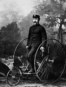 Canadian Factor on a tricycle by Nottman circa 1890.