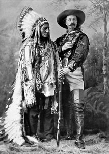 Sitting Bull and Buffalo Bill in 1886