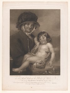 Martha Gunn Carrying a Naked Child by William Nutter