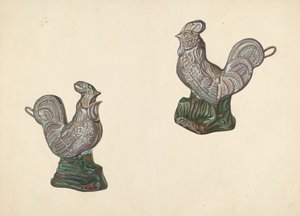 Rooster Coin Bank by William O. Fletcher