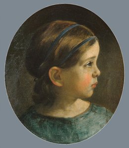 Daughter of William Page, Probably Mary Page, ca. 1840