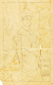 Lady in Evening Dress with Figure of Venus de Milo by William Page