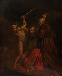 Moses, Aaron and Hur on Mount Horeb by William Page
