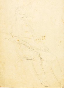 Seated Male Figure by William Page