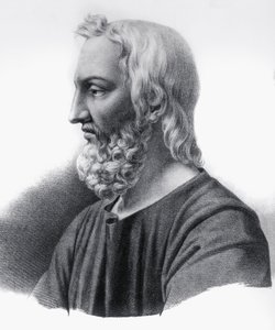Portrait of Pedanius Dioscorides, Greek Physician, Botanist and Pharmacist by Nicolas Toussaint Charlet