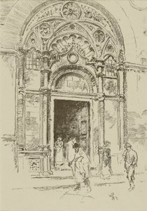 Door at San Michele by William Penhallow Henderson