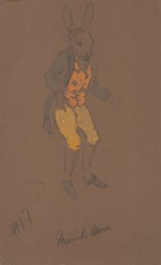 March Hare Costume Design from Alice-in-Wonderland