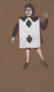 Two of Spades Costume Design for Alice-in-Wonderland