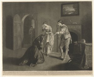 Reprimand of the Mother by William Pether
