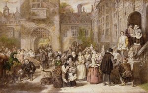 Coming of Age in the Olden Time by William Powell Frith