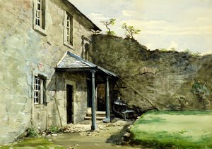 The Porch, Mains Castle or Courtyard with Porch, Mains Castle