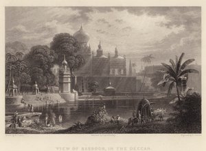 View of Sassoor, in the Deccan by William Purser