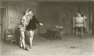 Prince Henry Poins and Falstaff by William Quiller Orchardson