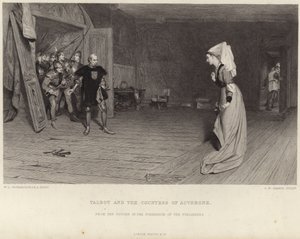 Talbot and the Countess of Auvergne by William Quiller Orchardson