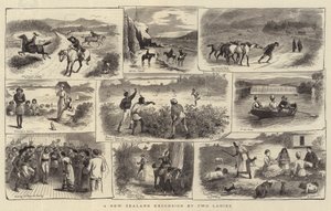 A New Zealand Excursion by Two Ladies by William Ralston