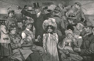 Coming to See the Coronation Procession, 1902 by William Ralston