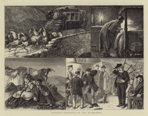 Holiday Sketches in the Highlands by William Ralston