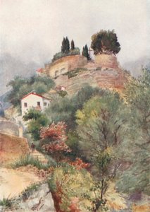 Monastery of the Annonciade, Mentone, from the South