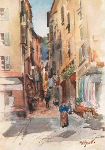 Street in the Old Town, Nice