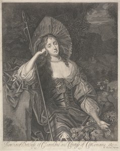 Barbara Duchess of Cleveland as a Shepherdess by William Sherwin