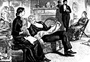 A middle class family scene