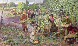 Hop Pickers, c.1870