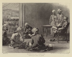 Nasrullah Khan at Home by William Small