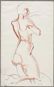 Nude Figure by William Sommer