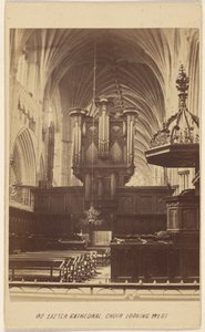 Exeter Cathedral, Choir Looking West