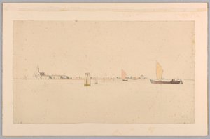 Study of Lagoon, Venice, Italy