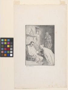 Man and Witch by William Strang