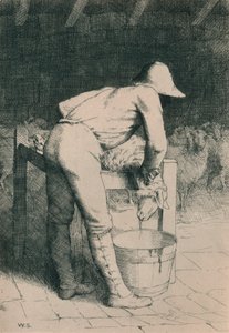 The Butcher and the Sheep, c1916