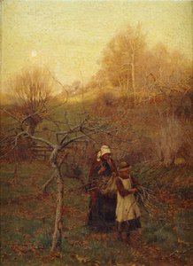 When the Evening Sun is Set by William Teulon Blandford Fletcher