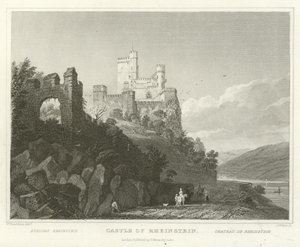 Castle of Rheinstein by William Tombleson