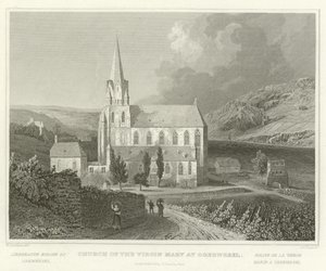 Church of the Virgin Mary at Oberwesel by William Tombleson