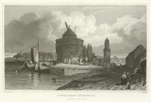 Tower Near Andernach by William Tombleson