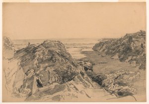 Paradise and Purgatory, Middletown, Rhode Island, ca. 1875–80 by William Trost Richards