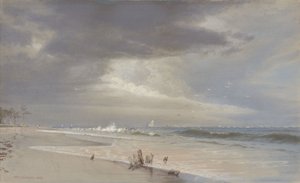 Near the Inlet, Atlantic City by William Trost Richards