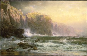 The League Long Breakers Thundering on the Reef by William Trost Richards