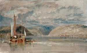 Rüdesheim, View of the Binger Loch