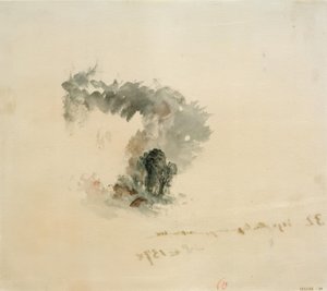 Sea, Trees, Figures (?, for Campbell’s Poetical Works’, 1837 by Joseph Mallord William Turner